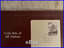 Franklin Mint PRC China ALL 1982 EXCELLENT MINT PROOF Coin Sets Of All Nations