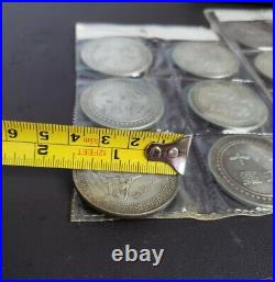 Full set 18 Chinese Arhats coins, apr 1 1/2 (37mm)/0.68 oz (19 gr), sb#1