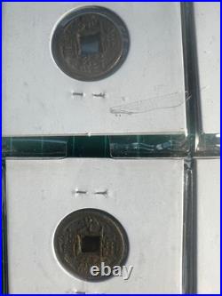 Guangxu Tongbao China Cash Coin Set 6 Types Collectible Lot, Genuine