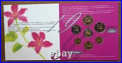 H097/11 China Hong Kong 1997 Bu Unc 11 X Mint Set 7 Coins In Original Packaging