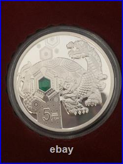 Hard to find 4 coin silver 2023 New year Celebration from China