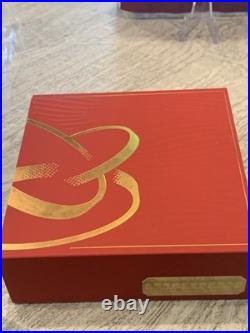 Hard to find 4 coin silver 2023 New year Celebration from China