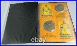 Historical Commemorative Ferous Metal 12 Re Strike Coins Set Made In China