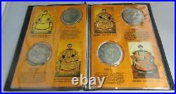 Historical Commemorative Ferous Metal 12 Re Strike Coins Set Made In China