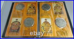 Historical Commemorative Ferous Metal 12 Re Strike Coins Set Made In China