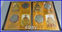 Historical Commemorative Ferous Metal 12 Re Strike Coins Set Made In China