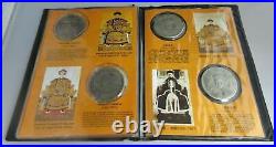 Historical Commemorative Ferous Metal 12 Re Strike Coins Set Made In China