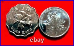 Hong Kong China Taiwan South Korea Old Coin Set 12 Coins Collection