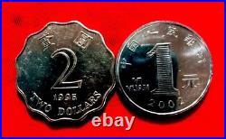 Hong Kong China Taiwan South Korea Old Coin Set 12 Coins Collection