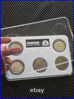 League Of Legends X Momchilovtsi Coin Album Set Riot Games Rare Promo China LOL League Of Legends X Momchilovtsi Coin Album Set Riot Games Rare Promo China LOL