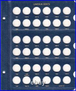 Lincoln Cent Coin Album Set Complete Collection 1909-2024