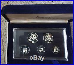 Macau Macao 1984 Silver Proof coin set