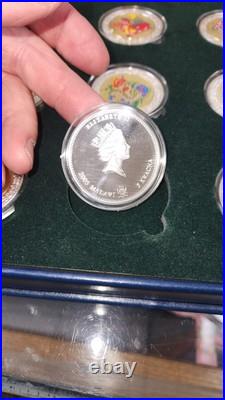 Malawi set 12 coins Lunar Calendar Chinese Zodiac Animals CuNi coins 2005