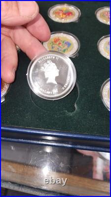 Malawi set 12 coins Lunar Calendar Chinese Zodiac Animals CuNi coins 2005