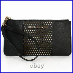 Michael Kors Jet Set Medium Signature Stud Specchio Wristlet Non Outlet