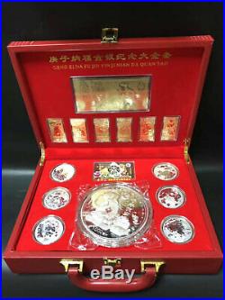 New 2020 Chinese Zodiac 24K Gold Silver Plated Medal Coins Set Year of the Rat