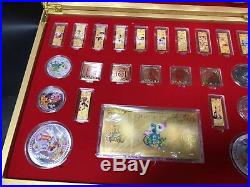 New 2020 Chinese Zodiac Jade Gold Silver Plated Coins Banknotes Set-Year of Rat
