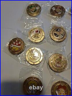 Nintendo Wonder ball Super Mario Coins Complete Full Set 18 Sealed Series 1