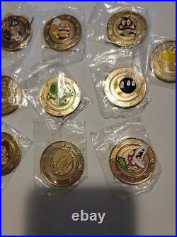 Nintendo Wonder ball Super Mario Coins Complete Full Set 18 Sealed Series 1
