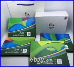 Official Rio 2016 Olympic Complete Set -16 Coins WithAlbum/box