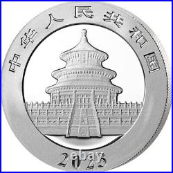 PANDA JUBIILEE Set 40th Anniversary 30 Gm Silver 1 Gm Gold Coin China 2022-23
