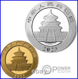 PANDA Jubilee Set Silver Coin 10 Yuan Gold Coin 10 Yuan China 2023