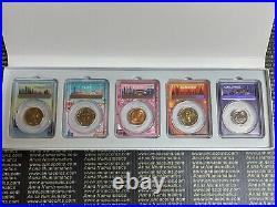 PCGS Asian City Collection 5 Coins Set, #220 of 338 Issue Only