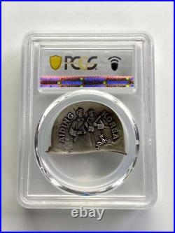 PCGS MS70 2020 China Silver, Brass & Copper Helmet-shaped Medals Set Korea War