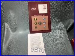 People's Republic of China 1981 & 1982 Coin Sets of All Nations Franklin Mint