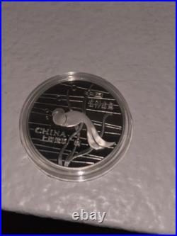 RARE 1984 China Silver Goldfish 4-Medal Proof Set Shanghai Mint Raw Boxed Wear