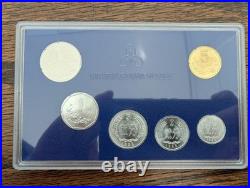 RARE 1998 China RMB Yuan Coins Mint BU Set Official PBOC Plastic Case & Box