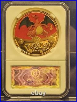 RARE Pokémon Collector Coin Set Worth Coin Collection Charizard, Mewtwo, Eevee
