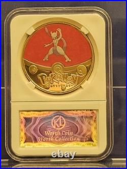 RARE Pokémon Collector Coin Set Worth Coin Collection Charizard, Mewtwo, Eevee