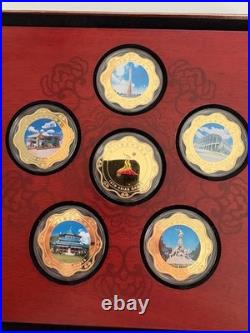 Rare 16th Asian Games Mascot 6 Coin Display Set Guangzhou 2010 Gold
