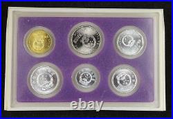 Rare 1992 China Proof Coins Mint Set in Original Case