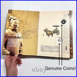 Rare Ancient Chinese Coin Collection Museum Book Set Dynasties 221 B. C. 1935A. D
