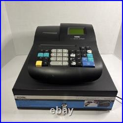 Royal 240DX Electronic Cash Register Thermal Printer 5000 PLU 200 Dept Black