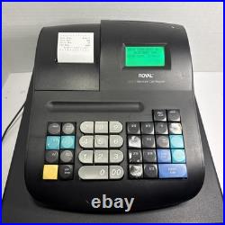Royal 240DX Electronic Cash Register Thermal Printer 5000 PLU 200 Dept Black