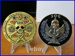 SET of 9 Challenge Coins CIA SCS SAD SOG SAC NSA Director Navy Seal Team VI