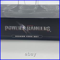 Saban's POWER RANGERS Movie Power Coin Set 2017 New! Sealed