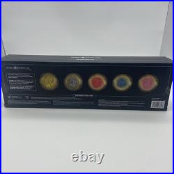 Saban's POWER RANGERS Movie Power Coin Set 2017 New! Sealed