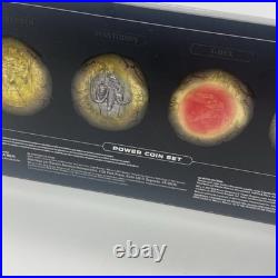 Saban's POWER RANGERS Movie Power Coin Set 2017 New! Sealed