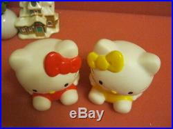 Sanrio Hello Kitty Mimmy and Friends Plastic Mascot Coin Bank Set @2000