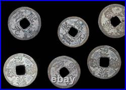 Set of 12 Chin-Sung-Hn Cash Coins from China's Song Dynasty, Emperor Shenzong