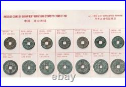 Set of 14 Coins from Sung Dynasty Ancient China Collection Chinsung14Cnset