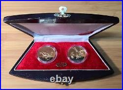 Shanghai Mint1983 China Gilt-Brass Shrimp and Crab medal set, China coin