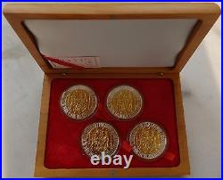 Shanghai Mint1998 Chinese ancient cultural celebrities medal set, China coin