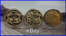 Shenyang Mint1985 China brass medal The Palace Museum Proof set China coin, rare
