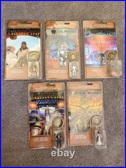 Star Wars Galaxy's Edge 5 Figure Comic Coin Set Limited Edition (1 Open)