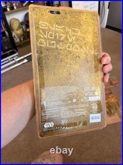 Star Wars Galaxy's Edge 5 Figure Comic Coin Set Limited Edition (1 Open)